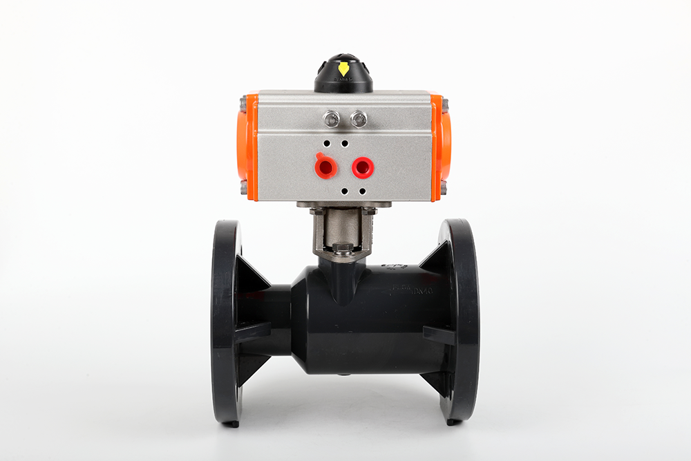 姑苏气动法兰一体球阀